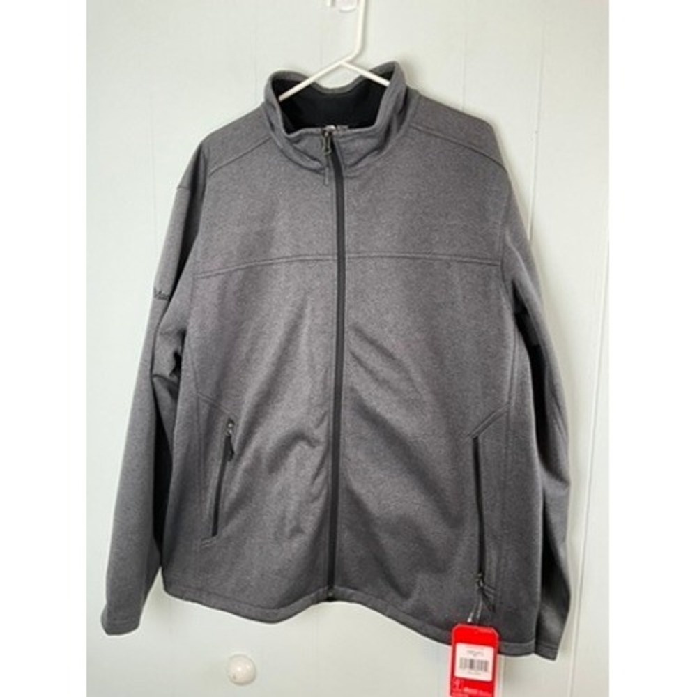 The North Face Ridgewall Soft Shell Jacket Mens XXL Grey NF0A3LGD NWT Manheim
